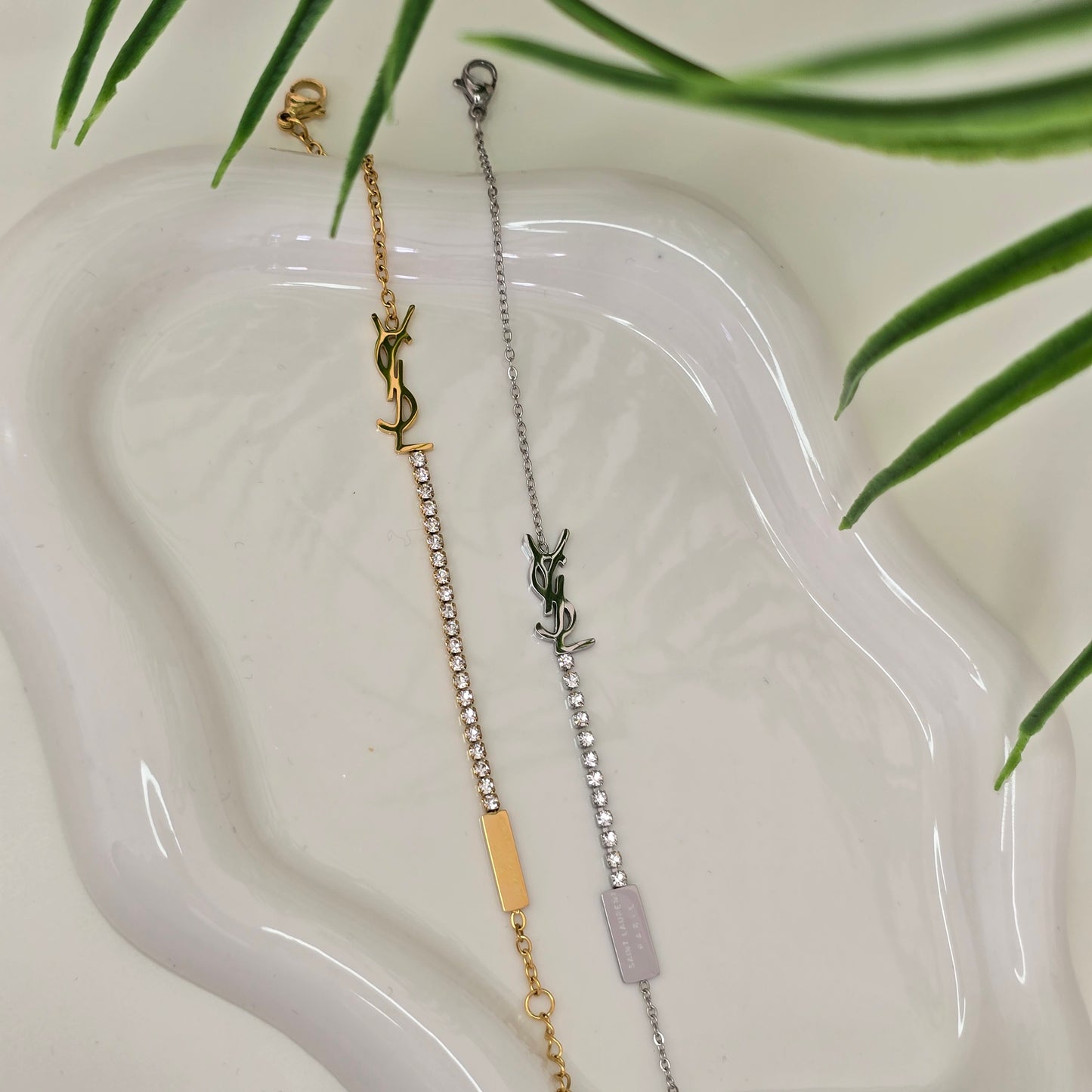 Stijlvol Louisa armband met steentjes