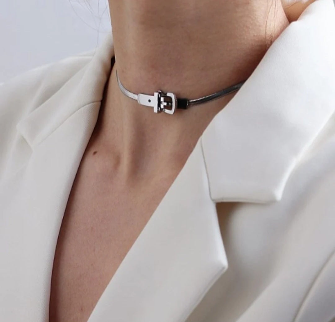 Uniek riemstijl choker