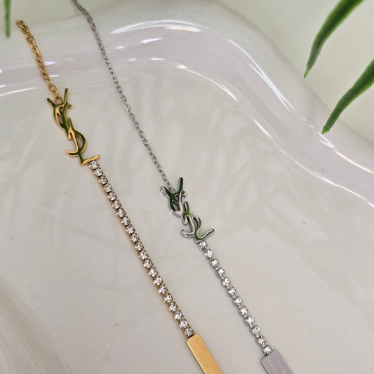 Stijlvol Louisa armband met steentjes
