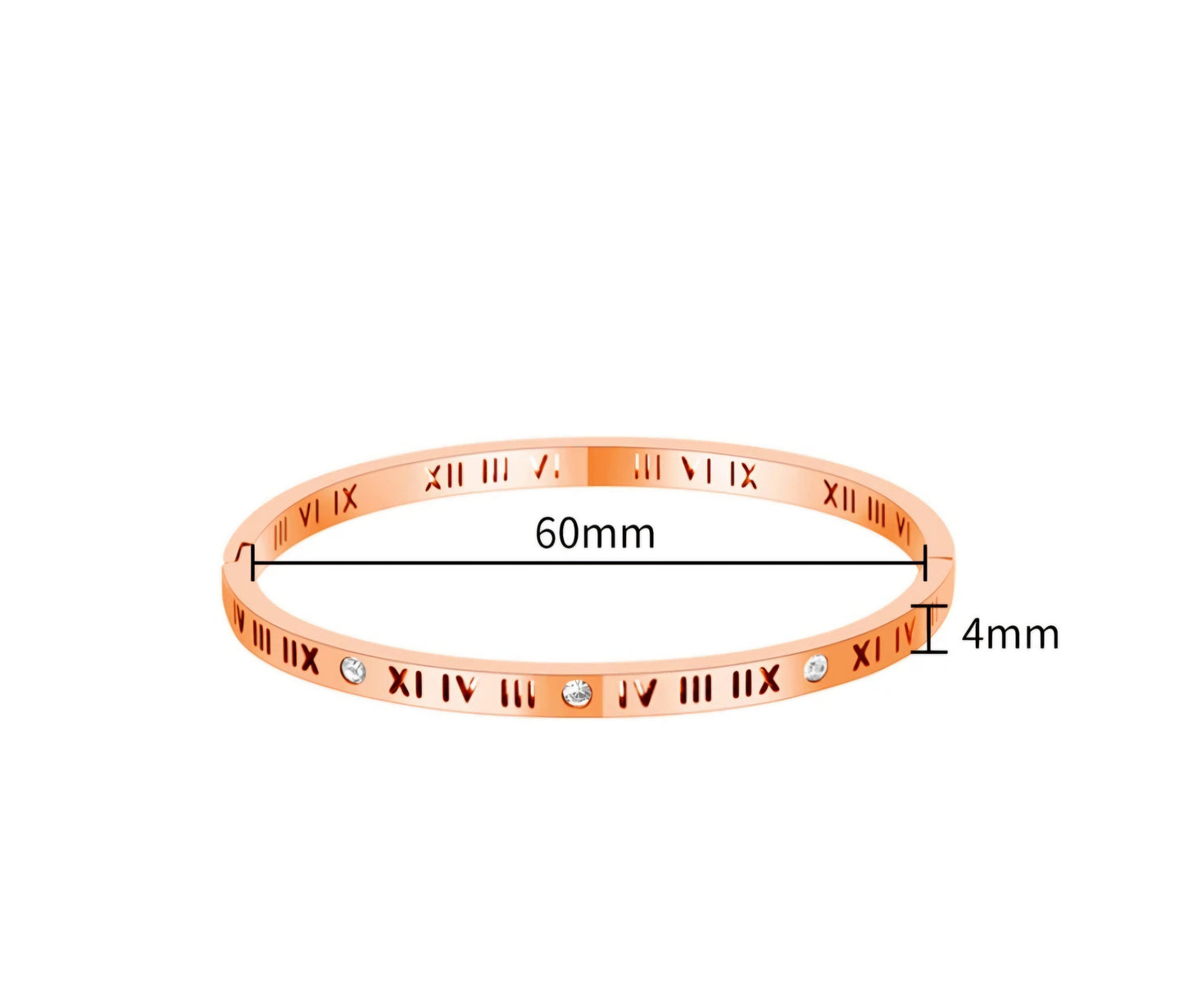 Stijlvol romain cijfers armband 2