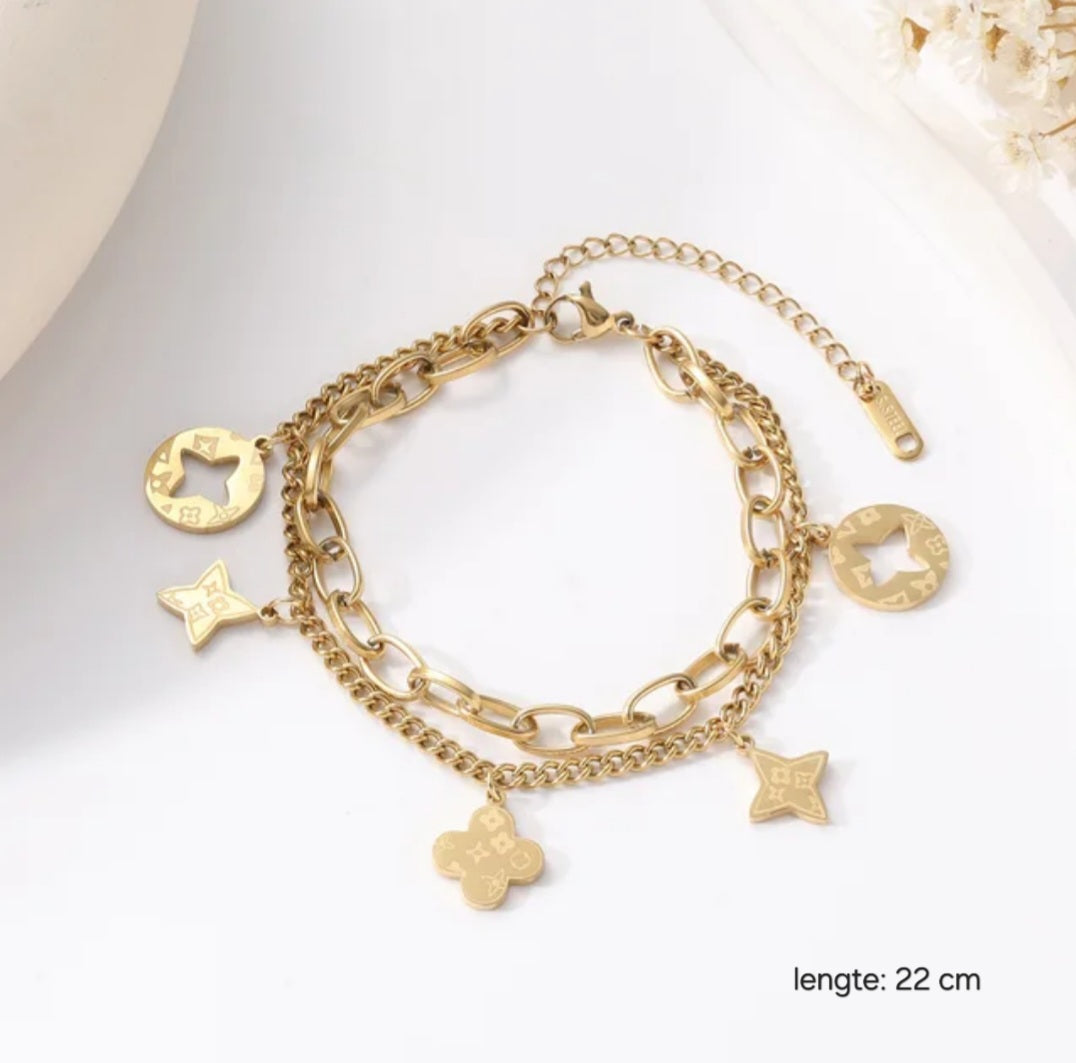 Trendy love armband