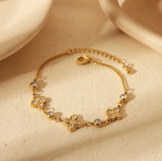 Elegant klaver armband